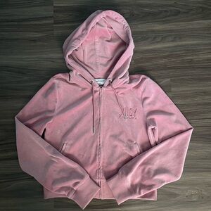 Juicy Couture Pink Velour Hoodie